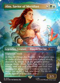 Aloy, Savior of Meridian (Rainbow Foil) (2221) [Secret Lair Drop Series]