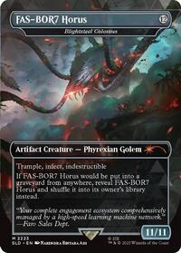 FAS-BOR7 Horus - Blightsteel Colossus (2223) [Secret Lair Drop Series]