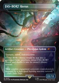 FAS-BOR7 Horus - Blightsteel Colossus (Rainbow Foil) (2223) [Secret Lair Drop Series]