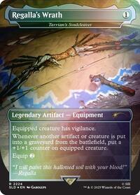 Regalla's Wrath - Tarrian's Soulcleaver (Rainbow Foil) (2224) [Secret Lair Drop Series]