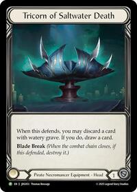 Tricorn of Saltwater Death - JDG053 (JDG053) [Flesh and Blood: Promo Cards]