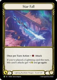 Star Fall (Golden) - FAB302 (FAB302) [Flesh and Blood: Promo Cards]