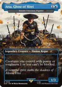 Atsu, Ghost of Yotei - Tetsuko Umezawa, Fugitive (7055) [Secret Lair Drop Series]