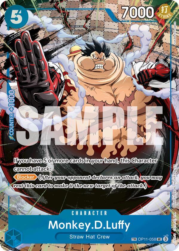 Monkey.D.Luffy - OP11-058 (TR) (OP11-058) [Carrying On His Will]