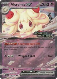 Alcremie ex (Journey Together Stamped) (075/159) [Miscellaneous Cards & Products]