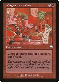 Magistrate's Veto (204) [Mercadian Masques]