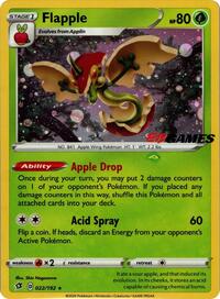Flapple - 022/192 (EB Games Exclusive APAC) (022/192) [Miscellaneous Cards & Products]