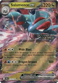 Salamence ex - 114/159 (Journey Together Stamped) (114/159) [Miscellaneous Cards & Products]