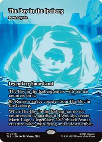 The Boy in the Iceberg - Dark Depths (Borderless) (56) [Avatar: The Last Airbender: Eternal-Legal]