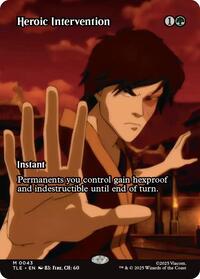 Heroic Intervention (Borderless) (43) [Avatar: The Last Airbender: Eternal-Legal]