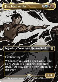 Fire Lord Azula (0313) (Borderless) (313) [Avatar: The Last Airbender]