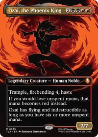 Ozai, the Phoenix King (0335) (Borderless) (335) [Avatar: The Last Airbender]