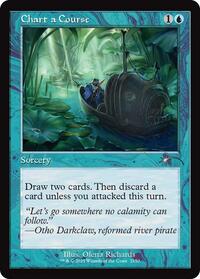 Chart a Course (Retro Frame) (2150) [Secret Lair Drop Series]