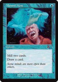 Mental Note (Retro Frame) (2154) [Secret Lair Drop Series]