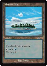 Remote Isle (Retro Frame) (2162) [Secret Lair Drop Series]