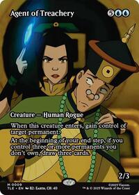 Agent of Treachery (Borderless) (9) [Avatar: The Last Airbender: Eternal-Legal]
