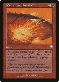 Mercadia's Downfall (205) [Mercadian Masques]