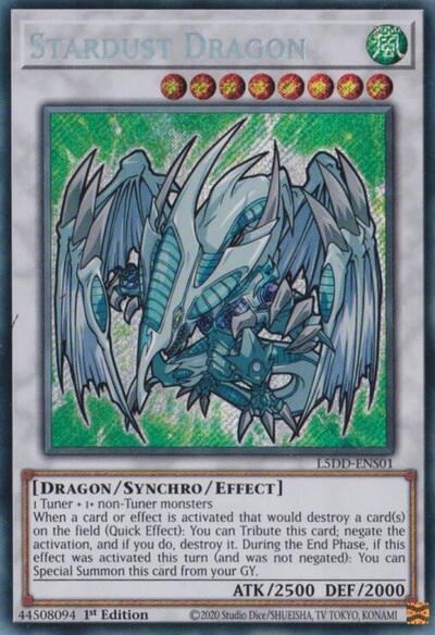 Stardust Dragon (L5DD-ENS01) (L5DD-ENS01) [Legendary 5D's Decks]