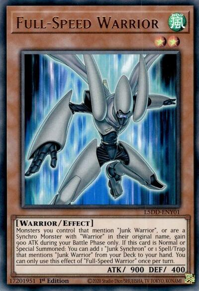 Full-Speed Warrior (L5DD-ENY01) [Legendary 5D's Decks]