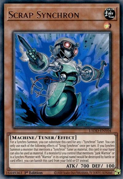 Scrap Synchron (L5DD-ENY04) [Legendary 5D's Decks]