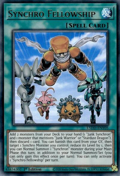 Synchro Fellowship (L5DD-ENY05) [Legendary 5D's Decks]