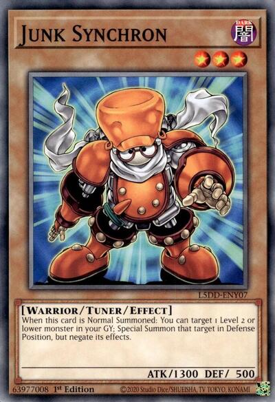 Junk Synchron (L5DD-ENY07) [Legendary 5D's Decks]