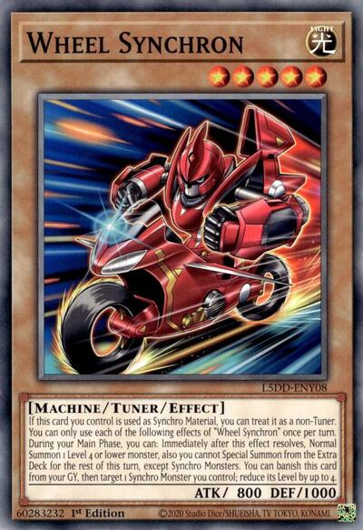 Wheel Synchron (L5DD-ENY08) [Legendary 5D's Decks]