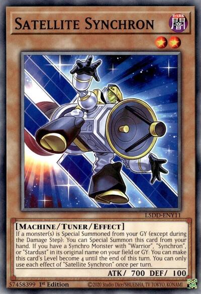 Satellite Synchron (L5DD-ENY11) [Legendary 5D's Decks]