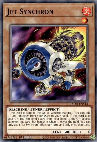 Jet Synchron (L5DD-ENY13) [Legendary 5D's Decks]