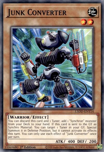 Junk Converter (L5DD-ENY14) [Legendary 5D's Decks]