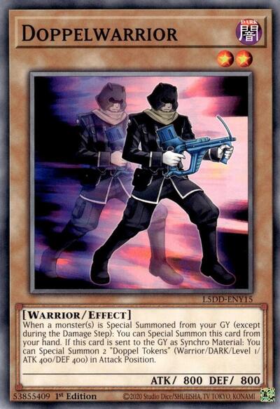 Doppelwarrior (L5DD-ENY15) [Legendary 5D's Decks]