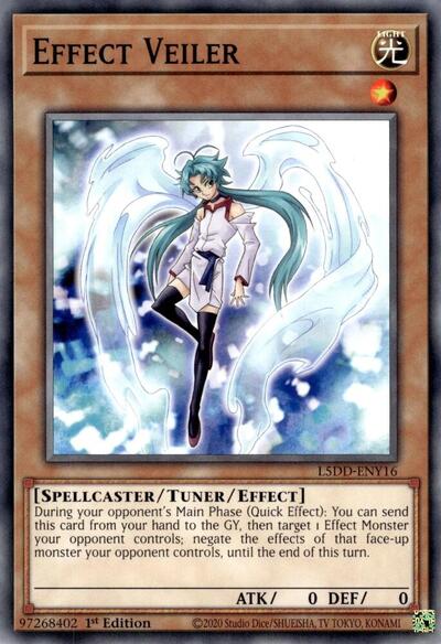 Effect Veiler (L5DD-ENY16) [Legendary 5D's Decks]