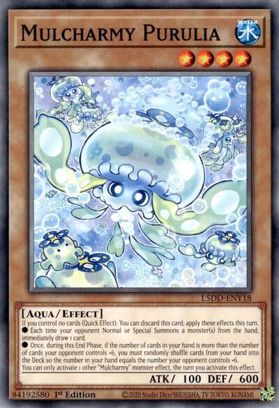 Mulcharmy Purulia (L5DD-ENY18) [Legendary 5D's Decks]
