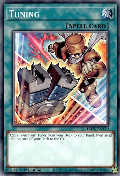 Tuning (Alternate Art) (L5DD-ENY20) [Legendary 5D's Decks]