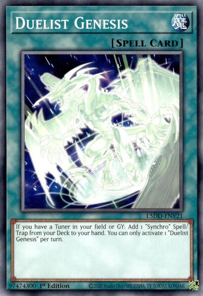 Duelist Genesis (L5DD-ENY21) [Legendary 5D's Decks]