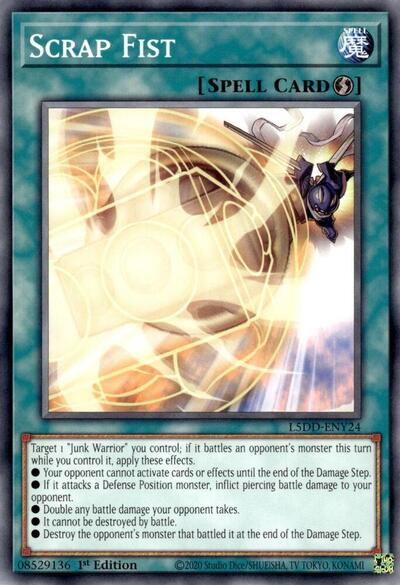 Scrap Fist (L5DD-ENY24) [Legendary 5D's Decks]