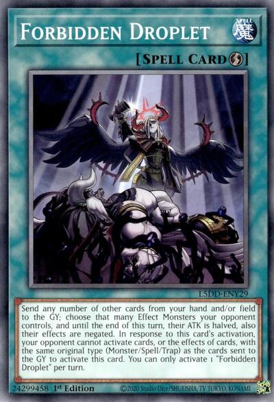 Forbidden Droplet (L5DD-ENY29) [Legendary 5D's Decks]