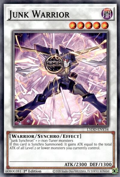 Junk Warrior (L5DD-ENY34) [Legendary 5D's Decks]