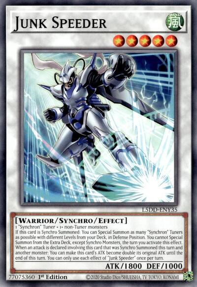 Junk Speeder (L5DD-ENY35) [Legendary 5D's Decks]