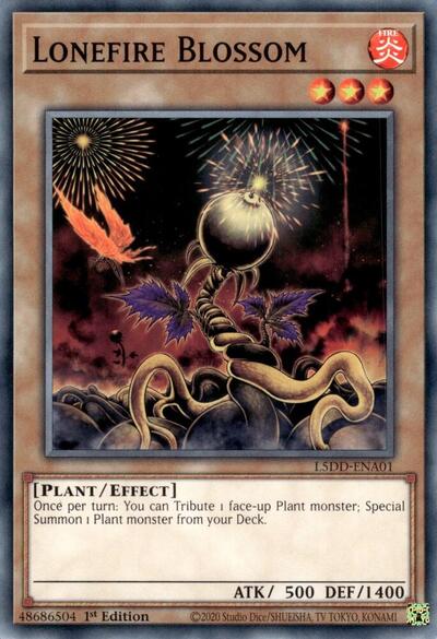 Lonefire Blossom (L5DD-ENA01) [Legendary 5D's Decks]