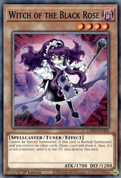 Witch of the Black Rose (L5DD-ENA02) [Legendary 5D's Decks]