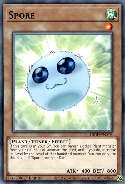 Spore (L5DD-ENA03) [Legendary 5D's Decks]