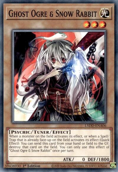 Ghost Ogre & Snow Rabbit (L5DD-ENA06) [Legendary 5D's Decks]