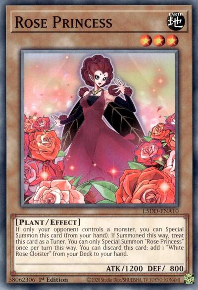 Rose Princess (L5DD-ENA10) [Legendary 5D's Decks]