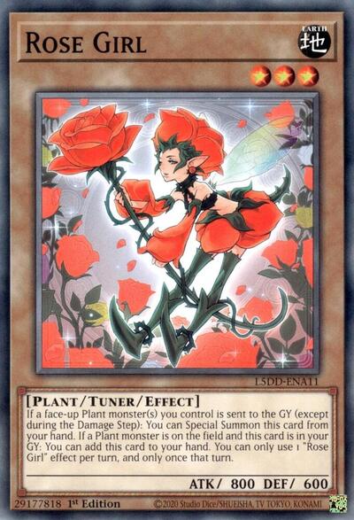 Rose Girl (L5DD-ENA11) [Legendary 5D's Decks]