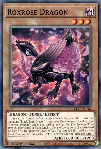 Roxrose Dragon (L5DD-ENA12) [Legendary 5D's Decks]