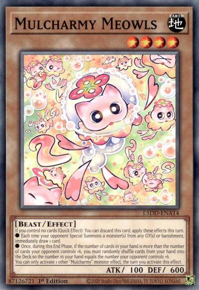 Mulcharmy Meowls (L5DD-ENA14) [Legendary 5D's Decks]
