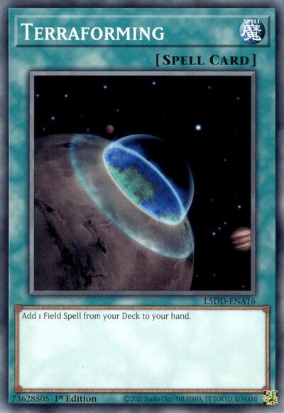 Terraforming (L5DD-ENA16) [Legendary 5D's Decks]