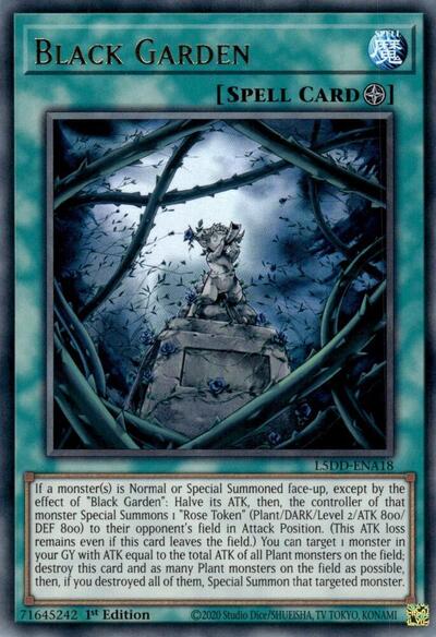 Black Garden (Ultra Rare) (L5DD-ENA18) [Legendary 5D's Decks]