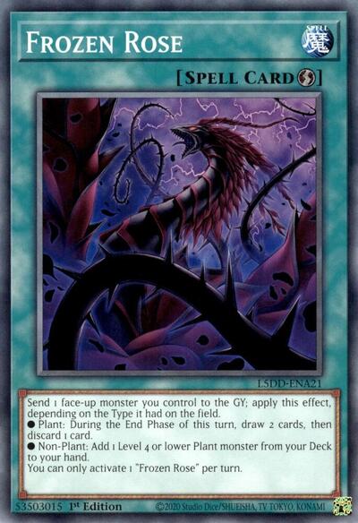 Frozen Rose (L5DD-ENA21) [Legendary 5D's Decks]